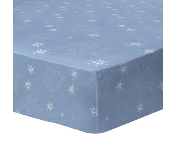 Disney Frozen Drap-housse Frozenia 90 x 190/200 cm en coton