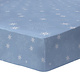 Drap-housse Frozenia 90 x 190/200 cm en coton