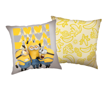 Minions Dekokissen „Crazy Mood“, 40 x 40 cm, Polyester