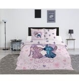Disney Lilo & Stitch Disney Lilo & Stitch dekbedovertrek Love - 240 x 220 cm / 65 x 65 cm - Polycotton