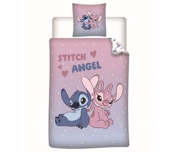 Disney Lilo & Stitch Dekbedovertrek 140 x 200 + 65 x 65 cm Polycotton