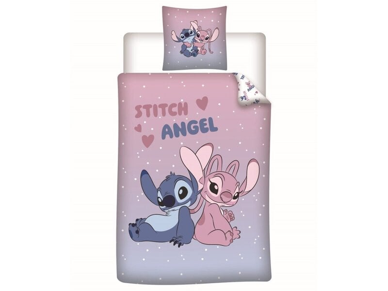 Disney Lilo & Stitch Duvet Cover - Single - 140 x 200 cm - 65 x 65 cm - Polycotton