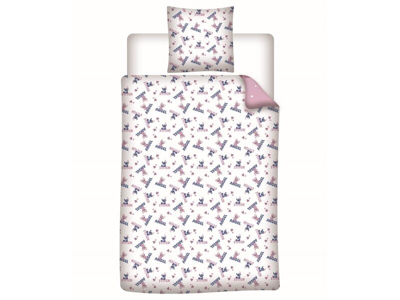 Disney Lilo & Stitch Duvet Cover - Single - 140 x 200 cm - 65 x 65 cm - Polycotton