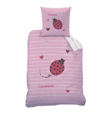 Matt & Rose Housse de couette Coccicoeur - 1 personne - 140 x 200 + 63 x 63 cm - Coton
