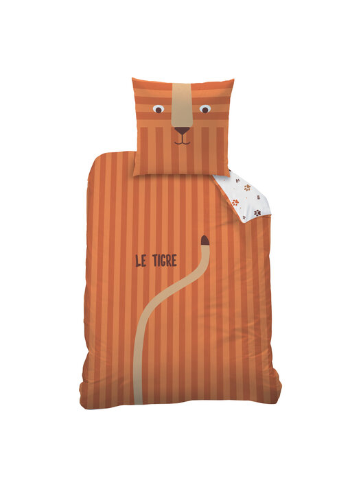 Matt & Rose Duvet cover Le Tigre 140 x 200 + 63 x 63 cm Cotton