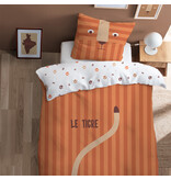 Matt & Rose Bettbezug Le Tigre – Einzelbett – 140 x 200 + 63 x 63 cm – Baumwolle