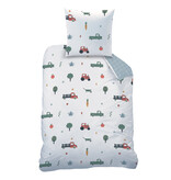 Matt & Rose Duvet Cover - Single - 140 x 200 + 63 x 63 cm - Cotton