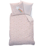 Matt & Rose Housse de couette à étoiles - 1 personne - 140 x 200 + 63 x 63 cm - Coton