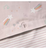 Matt & Rose Housse de couette à étoiles - 1 personne - 140 x 200 + 63 x 63 cm - Coton