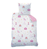 Matt & Rose Dekbedovertrek Wonder - Eenpersoons - 140 x 200 + 63 x 63 cm - Katoen