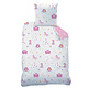 Housse de couette Wonder 140 x 200 + 63 x 63 cm en coton