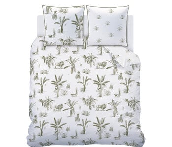Matt & Rose Housse de couette Safari 240 x 220 cm + (2x) 65 x 65 cm en coton
