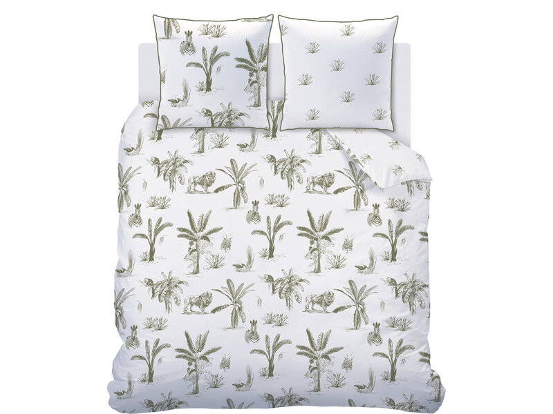 Matt & Rose Safari Duvet Cover - King Size - 240 x 220 cm + (2x) 65 x 65 cm - Cotton