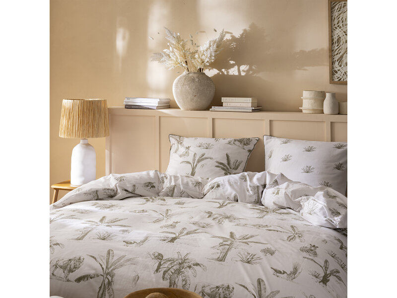 Matt & Rose Safari Duvet Cover - King Size - 240 x 220 cm + (2x) 65 x 65 cm - Cotton