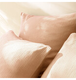 Matt & Rose Duvet Cover - Pink - 140 x 200 + 65 x 65 cm - Cotton Muslin