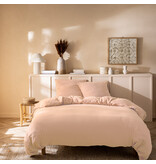 Matt & Rose Dekbedovertrek - Tweepersoons - Roze - 200 x 200 + (2x)65 x 65 cm - Mousseline Katoen