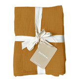 Matt & Rose Set Kussenslopen - Caramel - (2x) 65 x 65 cm - Mousseline Katoen