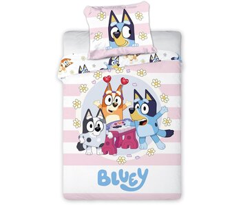 Bluey BABY / Peuter dekbedovertrek 100 x 135 cm Katoen