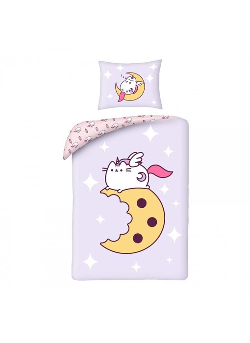 Pusheen Dekbedovertrek Cookie 140 x 200 + 70 x 90 cm Polyester
