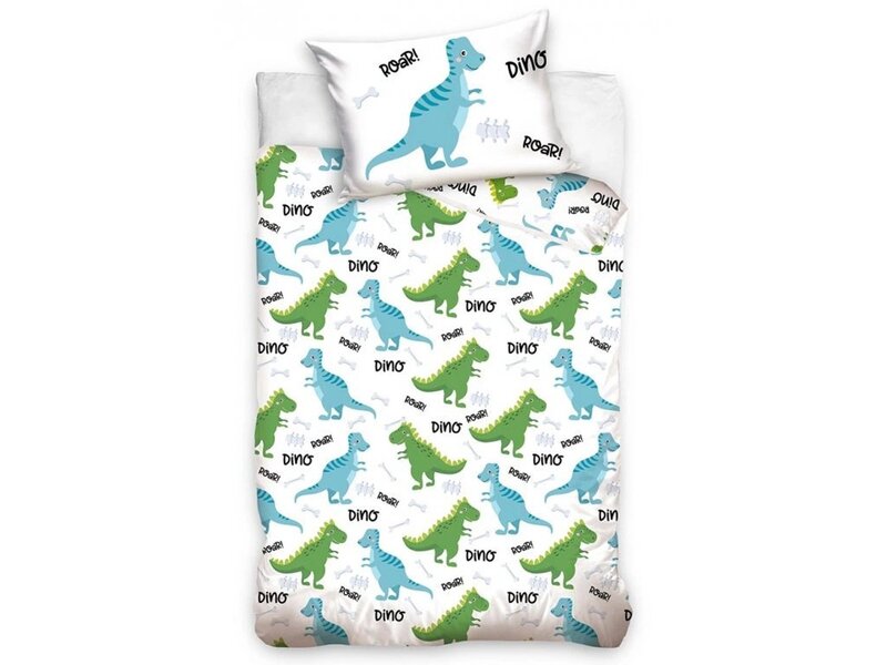Carbotex BABY duvet cover - Dino Roar - 100 x 135 + 40 x 60 cm - Cotton