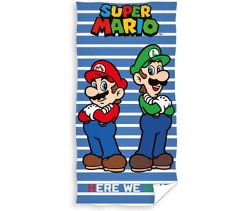Super Mario Strandlaken 70 x 140 cm Katoen