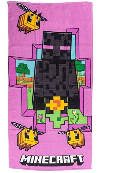 Minecraft Strandlaken 70 x 140 cm Katoen