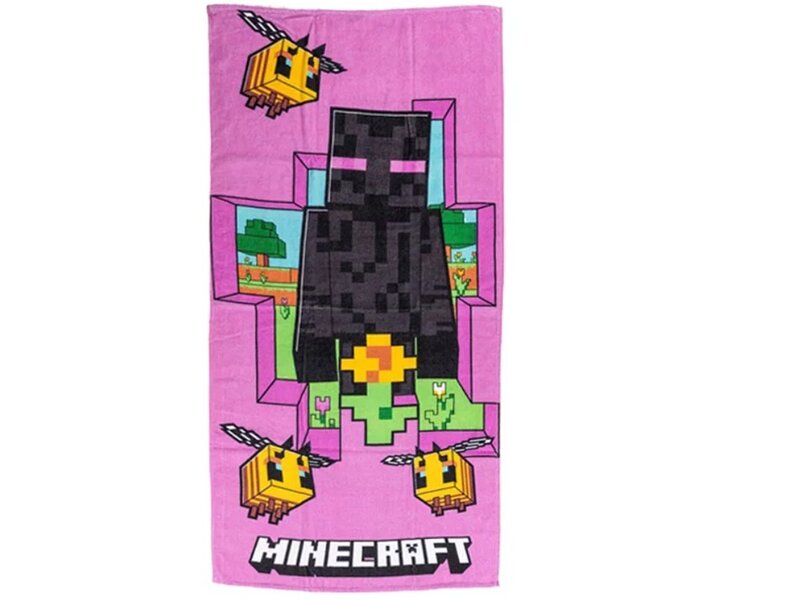 Minecraft Strandtuch – 70 x 140 cm – Baumwolle