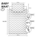 Bluey Housse de couette bébé/enfant en bas âge - 100 x 135 cm / 40 x 60 cm - Coton