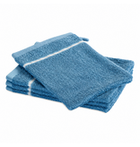 Moodit Washandjes Empress - Stone Blue - set 4 st. - 23 x 16 cm - 100% Katoen