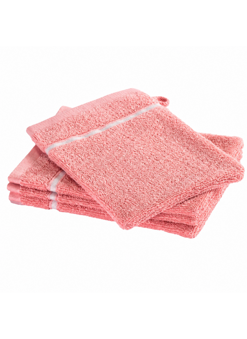 Moodit Washandjes Empress Vieux Rose set (4 st.) Katoen
