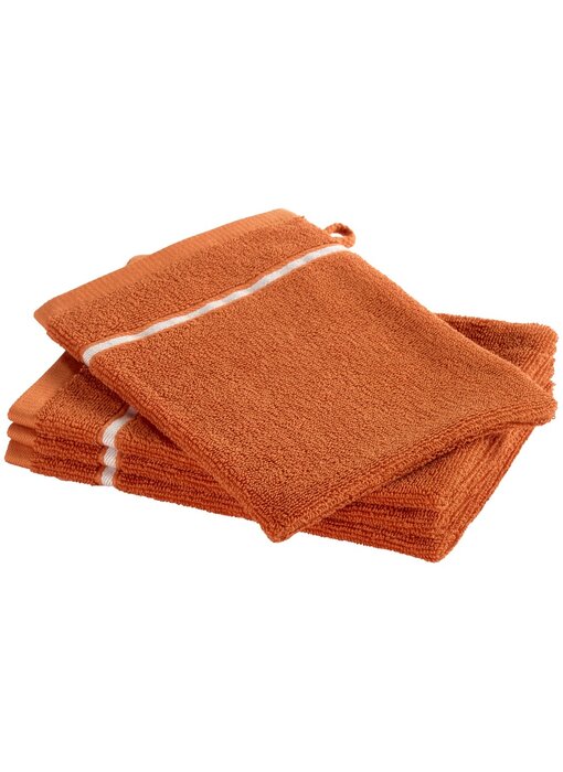 Moodit Washandjes Empress Bronze set (4 st.) Katoen