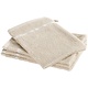 Ensemble de 4 gants de toilette Empress Sand en coton