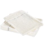 Moodit Empress Waschlappen – Vanille – 4er-Set – 23 x 16 cm – 100 % Baumwolle