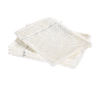 Moodit Ensemble de 4 débarbouillettes Empress Vanilla en coton