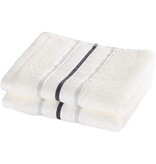 Moodit Gästetücher Empress – Vanille – 2er-Set – 30 x 50 cm – 100 % Baumwolle