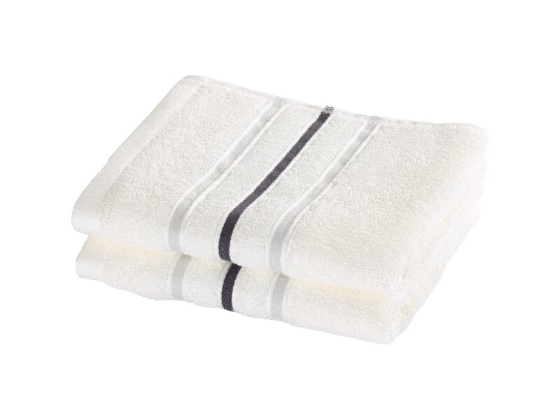 Moodit Gastendoekjes Empress - Vanilla - set 2 stuks - 30 x 50 cm - 100% Katoen