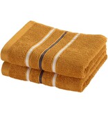Moodit Gästetücher von Empress – Sunshine – 2er-Set – 30 x 50 cm – 100 % Baumwolle