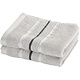 Empress Silver guest towels set (2 pcs.) Cotton