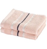 Moodit Gastendoekjes Empress - Pearl Pink - set 2 stuks - 30 x 50 cm - 100% Katoen