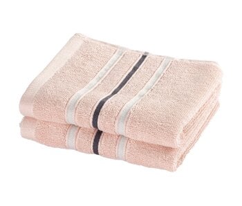 Moodit Gastendoekjes Empress Pearl Pink set (2 st.) Katoen