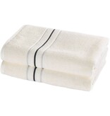 Moodit Douchelaken Empress Vanilla - set 2 st. - 70 x 140 cm - 100% Katoen