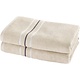Ensemble de serviettes de douche Empress Sand (2 pièces) 70 x 140 cm Coton