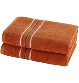 Moodit Douchelaken Bronze - set 2 st. - 70 x 140 cm - 100% Katoen