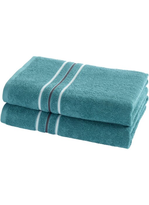 Moodit Douchelaken Empress Arctic set (2 st.) 70 x 140 cm Katoen