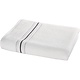 Empress Beach Towel White 100 x 200 cm Cotton
