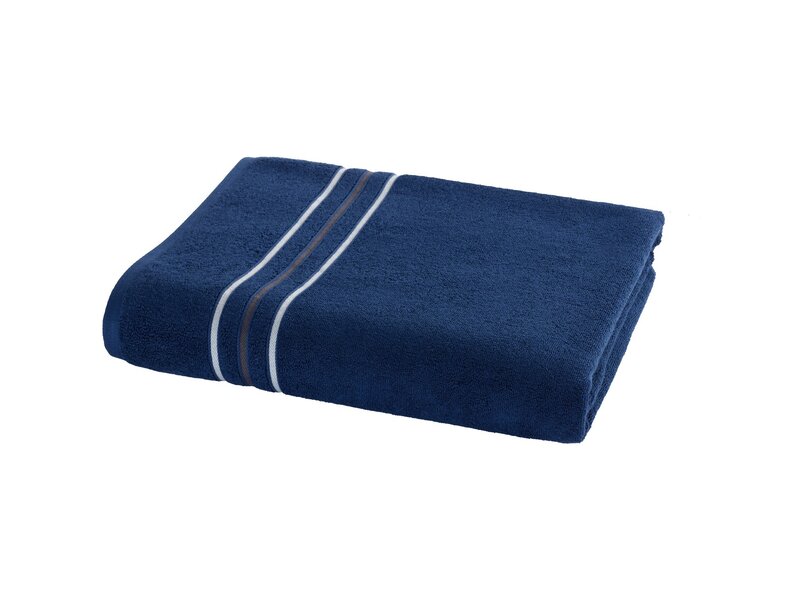 Moodit Empress Beach Towel - Navy Blue - 100 x 200 cm - Cotton