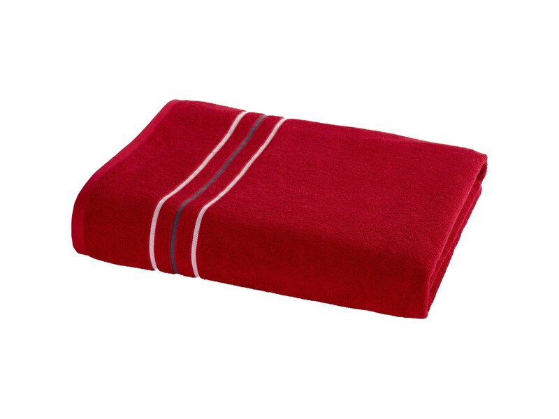 Moodit Strandlaken Empress - Deep Red - 100 x 200 cm - Katoen
