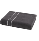 Moodit Strandtuch Dunkelgrau - 100 x 200 cm - Baumwolle