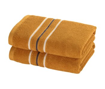 Moodit Ensemble de serviettes Empress Sunshine (2 pièces) 50 x 100 cm Coton