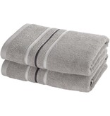 Moodit Empress Steel Grey Towel - set (2 pcs.) - 50 x 100 cm - Cotton